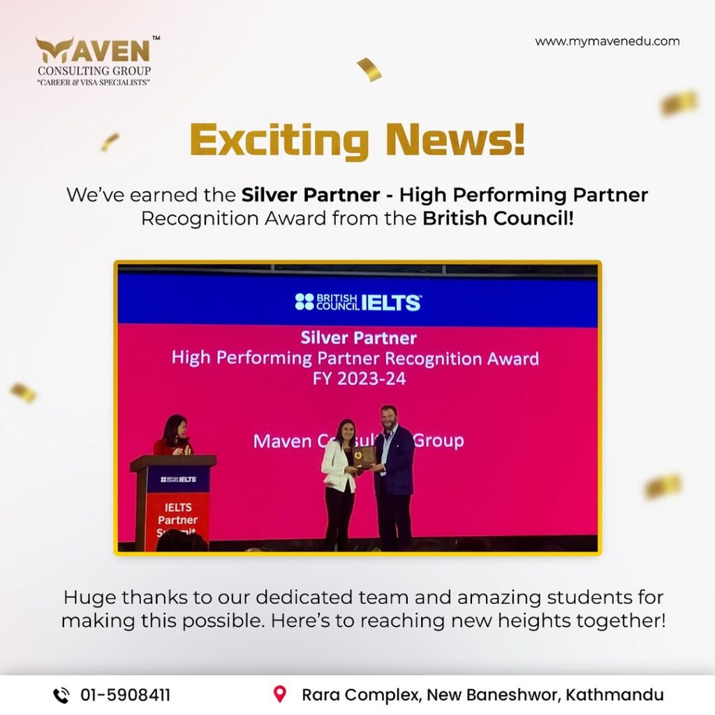 MAVEN CONSULTING GROUP - SILVER PARTNER